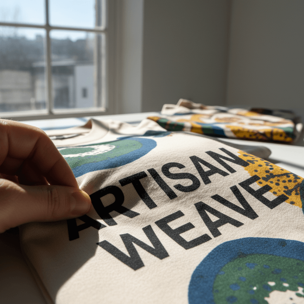Quality inspection of custom printed apparel